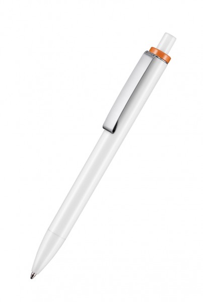 Ritter Pen Kugelschreiber Exos P 07610 Weiß 0101 Orange 0501