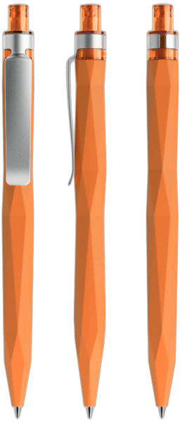 prodir Kugelschreiber QS20 Metall-Clip PRS softtouch R10 orange