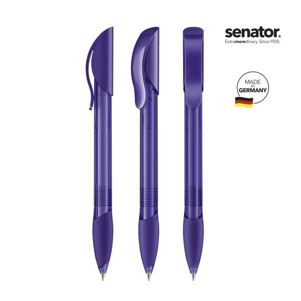SENATOR Kugelschreiber HATTRIX Clear SG 2339 Pantone 267 Violett