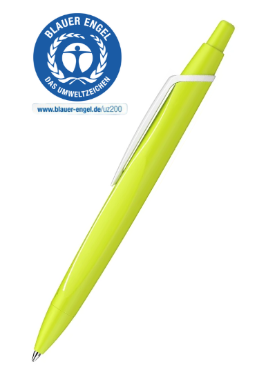 Reco Neon Schneider Kugelschreiber gelb-weiss