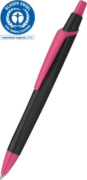 Reco Basic Schneider Kugelschreiber schwarz-pink