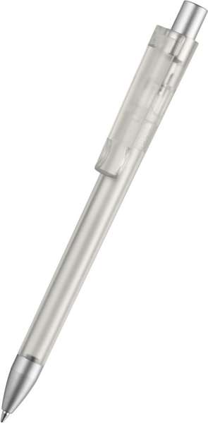 quatron Kugelschreiber Cloud frost silver 51511 glasklar 0001