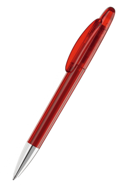 UMA Kugelschreiber ICON transparent SI 0-0056 Rot