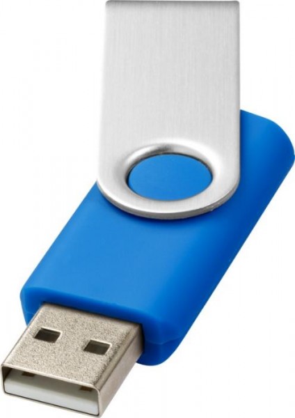 USB-Stick Rotate basic 1 GB bis 32 GB - mittelblau