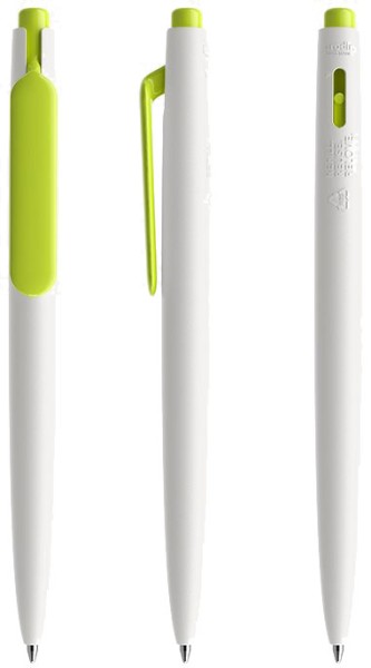 DS11 prodir Kugelschreiber PMP M02 weiß-yellow-green