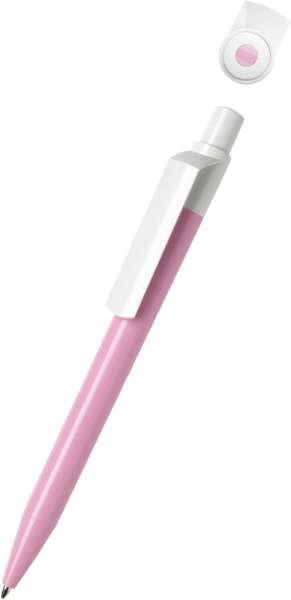 quatron Kugelschreiber Dot color 47801 rosa 0203