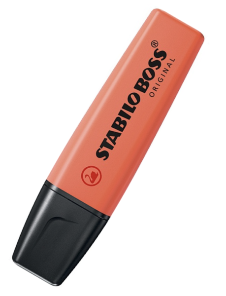 STABILO BOSS ORIGINAL Textmarker Pastel korallrot