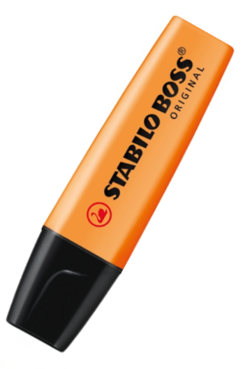 STABILO BOSS ORIGINAL Textmarker orange