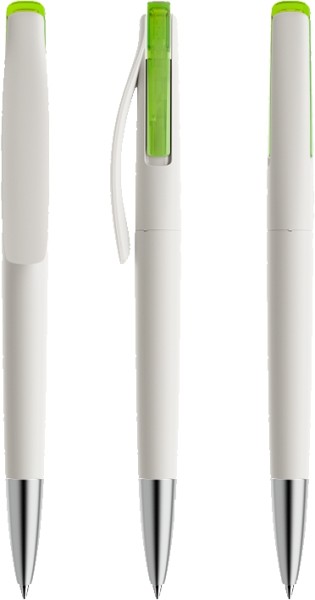 prodir Kugelschreiber DS2 PMS-T Weiß T41 Lime Green