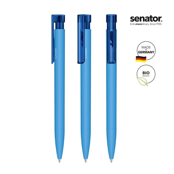 SENATOR Bio Kugelschreiber LIBERTY 3310 Hellblau Pantone 279