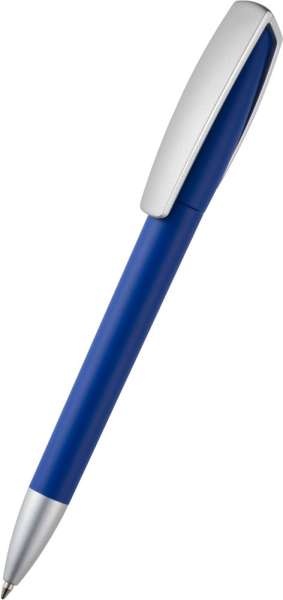 quatron Kugelschreiber Space softtouch silver 42620 blau 2746