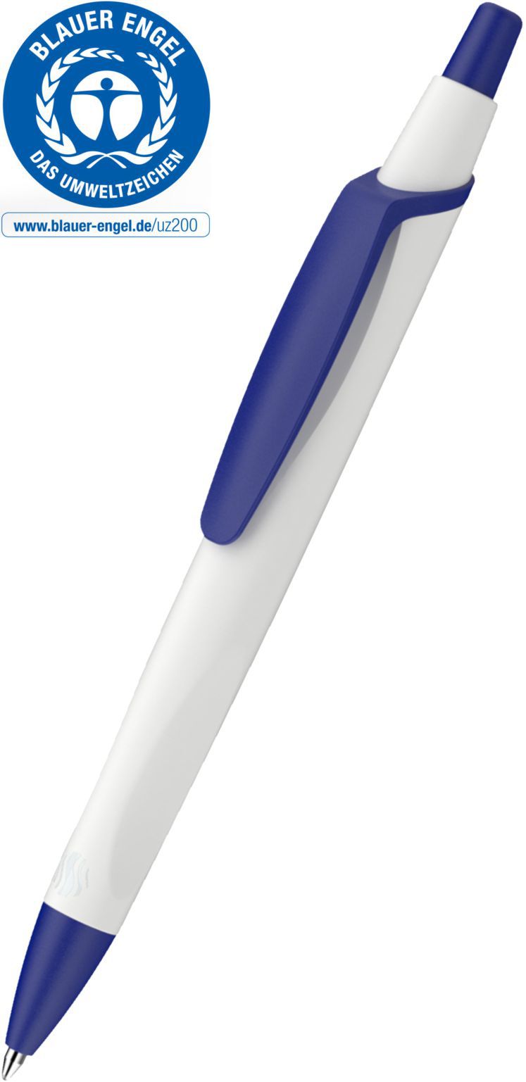 Penna A Sfera Schneider 150203, Ergonomica Con Impugnatura Gommat, Scrittura Indelebile, Inchiostro Nero, Blu