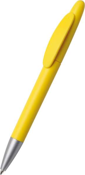 quatron Kugelschreiber Icon silver 47120 gelb 0116