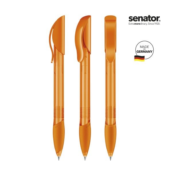 SENATOR Kugelschreiber HATTRIX Clear SG 2339 Pantone 151 Orange