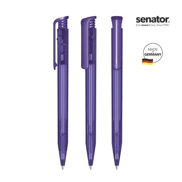 SENATOR Kugelschreiber SUPER HIT Clear 2756 Pantone 267 Violett
