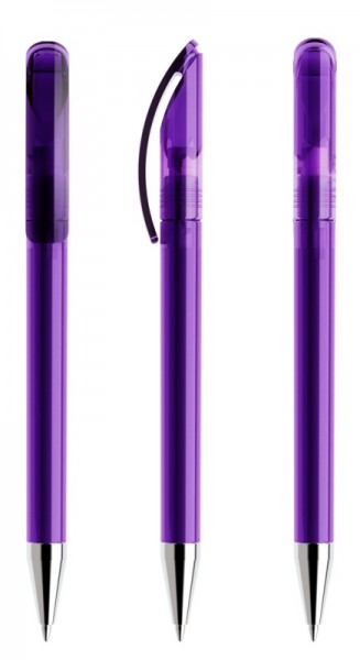 prodir DS3 Kugelschreiber TTC transparent T30 violett