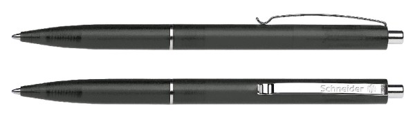 Frosty Schneider Kugelschreiber schwarz-transparent