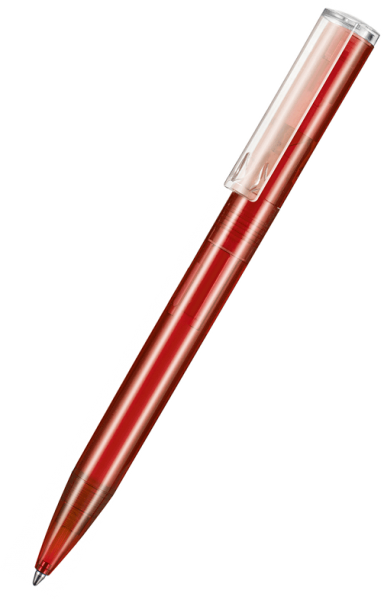 Ritter Pen Kugelschreiber Lift Transparent P 13810 Kirsch-Rot 3634