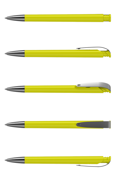 KLIO-ETERNA Kugelschreiber Jona high gloss MMn 41130 Neongelb TR