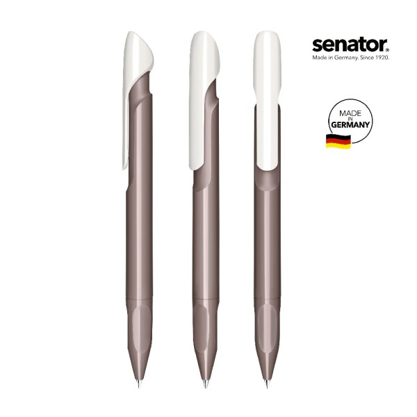 SENATOR Kugelschreiber EVOXX DUO POLISHED RECYCLED 3274 - Warm Gray 10