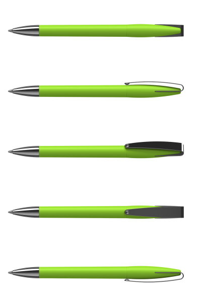 Klio-Eterna Kugelschreiber Cobra softtouch MMn 41049 Hellgrün TZST