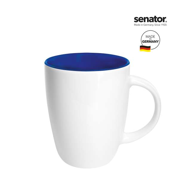 ELITE INSIDE SENATOR Kaffeetasse Blau inkl. 1C-Druck