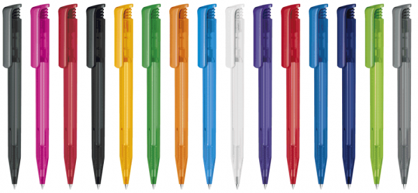 SENATOR Kugelschreiber SUPER HIT Frosted 2244 Pantone 376 Grün