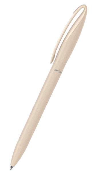 Klio-Eterna Kugelschreiber Boa matt eco + wood 41200 wood-weiß