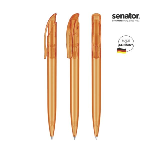 SENATOR Kugelschreiber CHALLENGER Clear 2192 Pantone 151 Orange