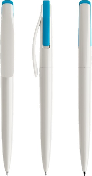 prodir Kugelschreiber DS2 PPP-P Weiß P58 Cyan Blue