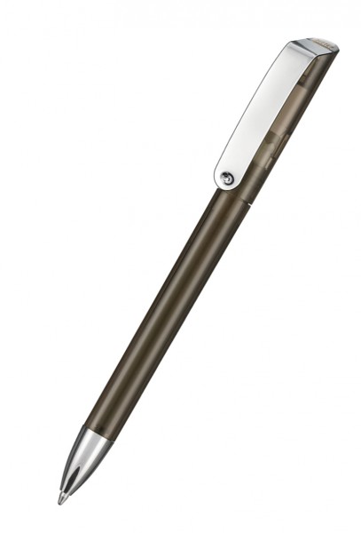 Ritter Pen Kugelschreiber Glossy Transparent 10086 Rauch-Grau 4507 