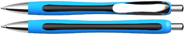 Slider Rave Schneider Kugelschreiber cyan schwarz
