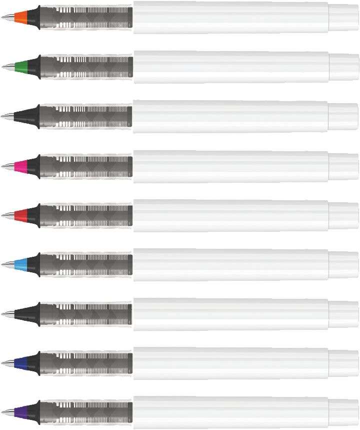 UMA Rollerball RECYCLED PET PEN PRO R weiß 0-2252 Hellblau