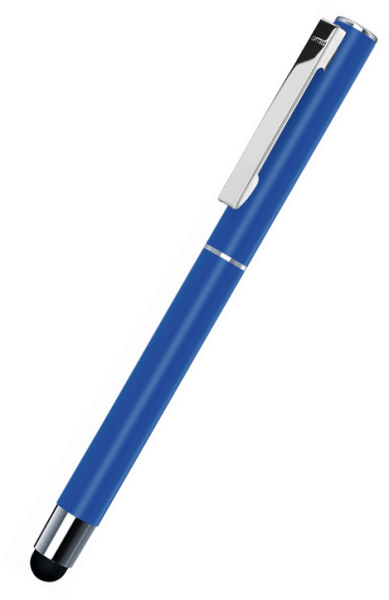 UMA Metall-Rollerball Touchpen STRAIGHT SI R TOUCH 0-9452 SI R TO Mittelblau