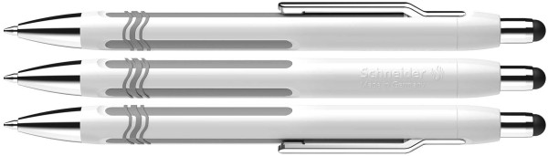 Epsilon Touch - Schneider Kugelschreiber Touchpen weiss-silber