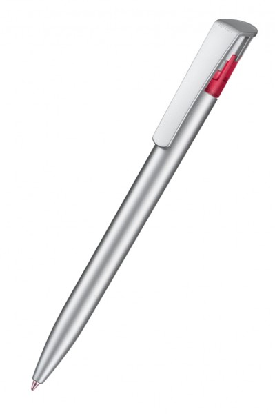 Ritter Pen Kugelschreiber All-Star Silver 50070 Magenta 3806