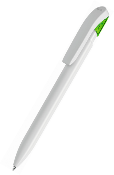 UMA Kugelschreiber SKY 0-0125 Weiß-Hellgrün