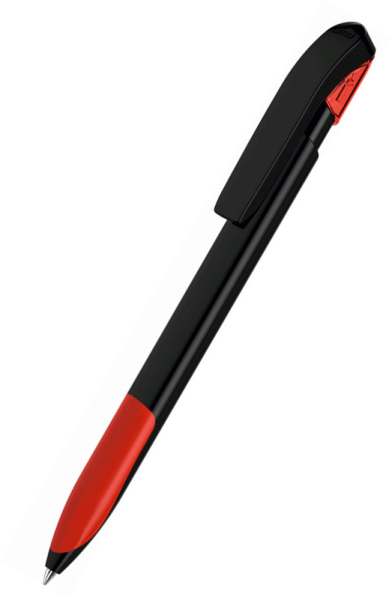 UMA Kugelschreiber SKY grip 0-0126 Schwarz-Rot