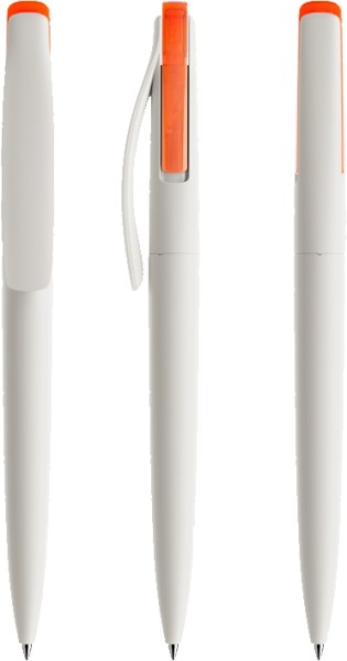 prodir Kugelschreiber DS2 PMM-T Weiß T10 Orange