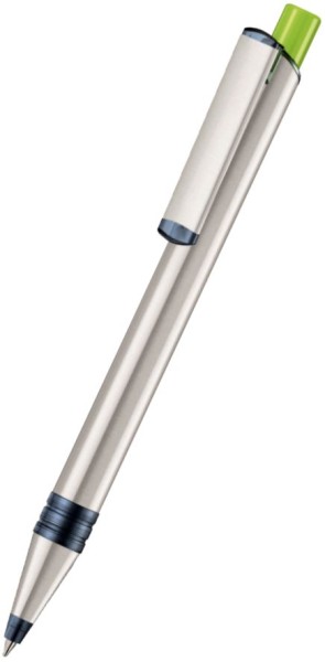 UMA Kugelschreiber RECYCLED PET PEN ALUMA transparent 0-7200 T - hellgrün