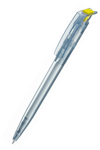 UMA Kugelschreiber RECYCLED PET PEN transparent SG 0-2260 Gelb
