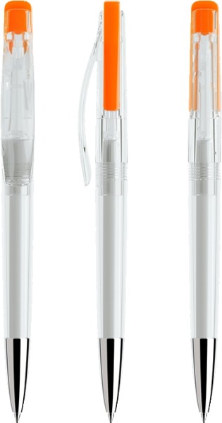 prodir Kugelschreiber DS2 PTC-P Transparent P10 Orange
