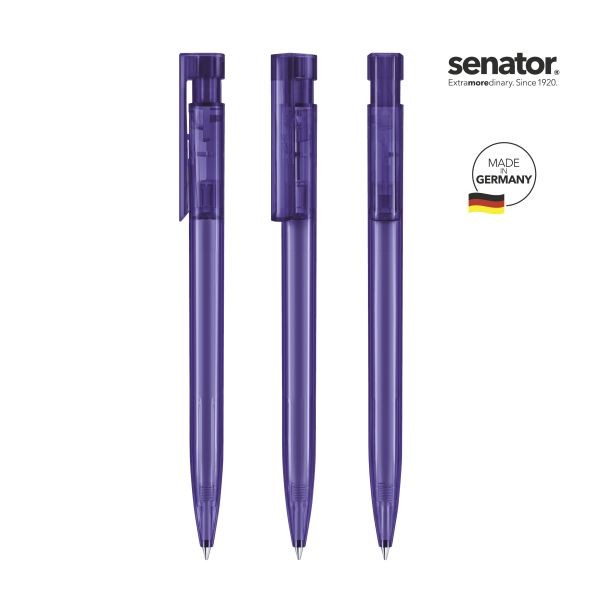 SENATOR Kugelschreiber LIBERTY Clear 2983 Pantone 267 Violett