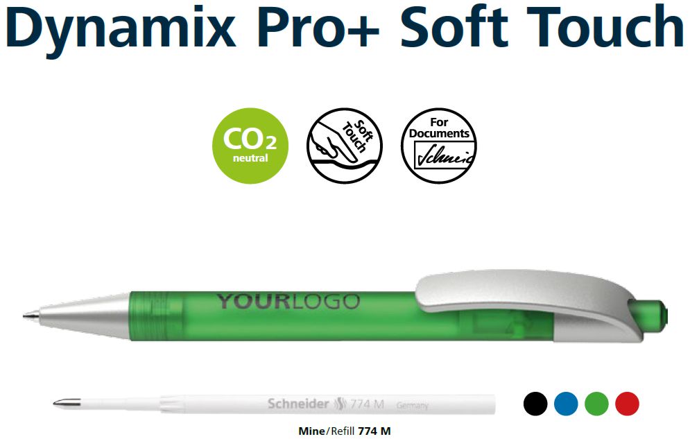 Dynamix Pro+ Soft Touch - Schneider Kugelschreiber