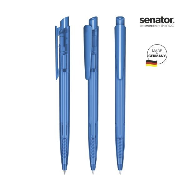 SENATOR Kugelschreiber DART Clear 2602 Pantone 2935 Blau