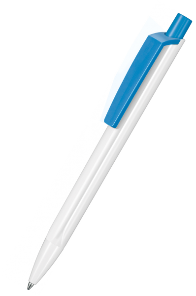 Ritter Pen Kugelschreiber Tri-Star P 03532 Weiß 0101 mit Himmel-Blau 1301 