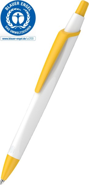 Reco Basic Schneider Kugelschreiber weiss-gelb