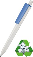Ritter Pen Kugelschreiber Ridge Recycled Soft 99802 grau + blau 4146 Ritter Pen Kugelschreiber Ridge Recycled Soft 99802 grau + blau 4146