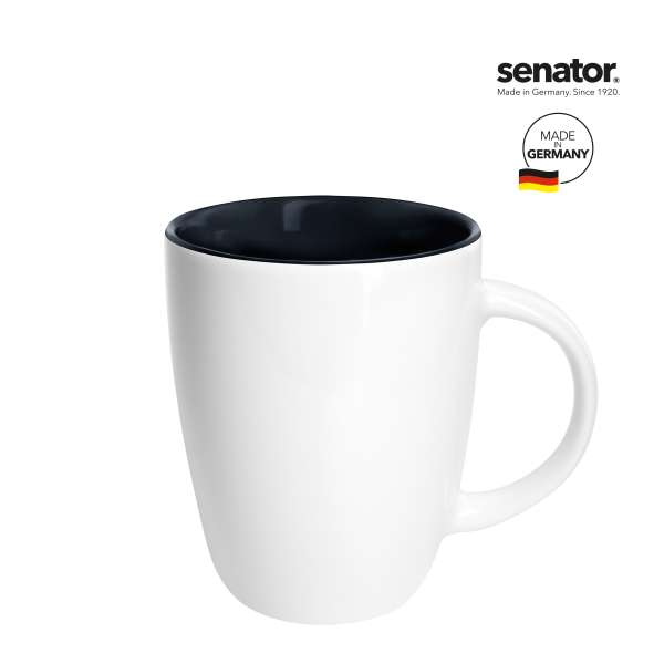 ELITE INSIDE SENATOR Kaffeetasse Schwarz inkl. 1C-Druck
