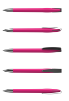 Vorschau: Klio-Eterna Kugelschreiber Cobra high gloss MMn 41034 Magenta TTV Vorschau: Klio-Eterna Kugelschreiber Cobra high gloss MMn 41034 Magenta TTV